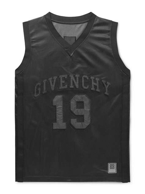 givenchy mesh top|Givenchy logo.